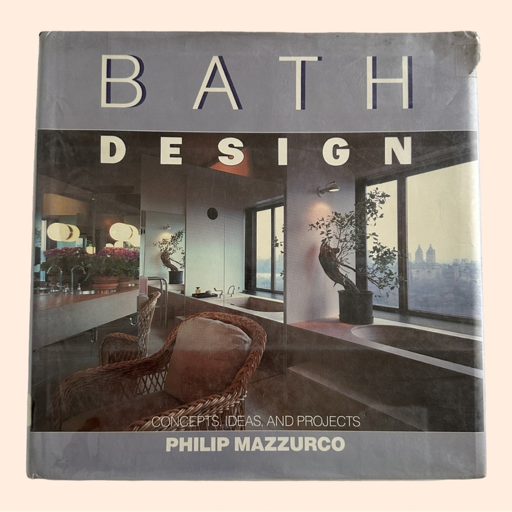Vintage Bath Design Philip Mazurco Interior Design Home Decorating Book
